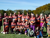 NZL CAN Christchurch 2018APR25 GO Team Dingoes 004 : - DATE, - PLACES, - SPORTS, - TRIPS, 10's, 2018, 2018 - Kiwi Kruisin, 2018 Christchurch Golden Oldies, Alice Springs Dingoes Rugby Union Football CLub, Alice Springs Dingoes Rugby Union Football Club, April, Canterbury, Christchurch, Day, Golden Oldies Rugby Union, Month, New Zealand, Oceania, Rugby Union, South Hagley Park, Teams, Wednesday, Year